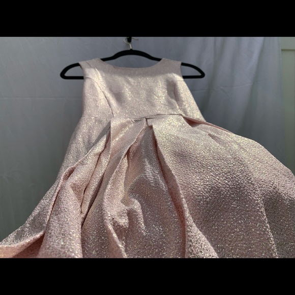 👑 Forever 21 Stunning Rose Gold Pleated Dress 👑 - Picture 8 of 8